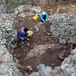 Alla riscoperta del Castellaro di Verezzi: effettuato il primo scavo archeologico nel sito