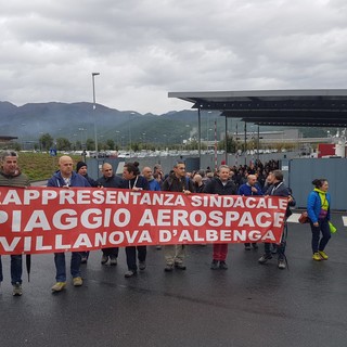 Piaggio Aerospace: domani l'incontro al Mise con i lavoratori e i sindacalisti anche Regione e amministratori del territorio