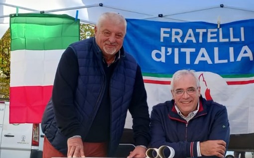 Albenga 2024, scritta &quot;Podio morto&quot;. Crosetto (FdI): &quot;Non ci lasciamo intimidire&quot;