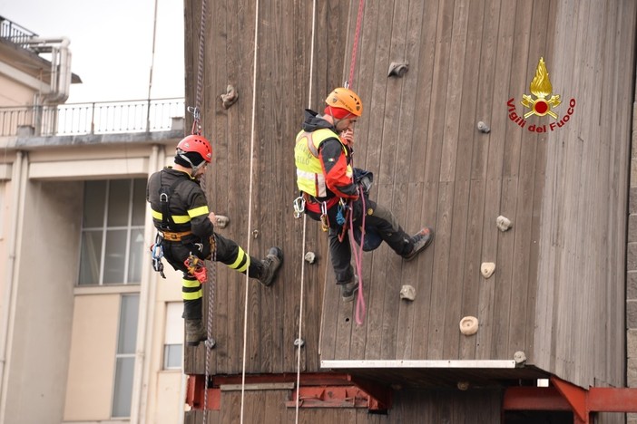 Primo incontro formativo tra vigili del fuoco e CNSAS (FOTO)