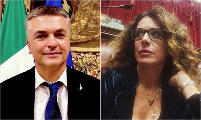 Edoardo Rixi e Ilaria Cavo