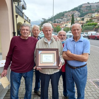 Tovo in festa per Carletto Fantoni, decano della politica cittadina (FOTO)