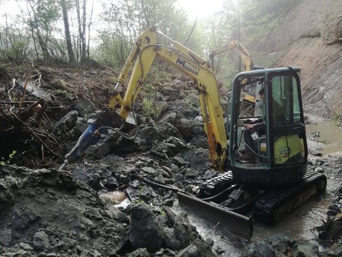 Completata la pulizia del rio Plodio, il sindaco Badano: &quot;La sicurezza dei cittadini è al primo posto&quot; (FOTO)