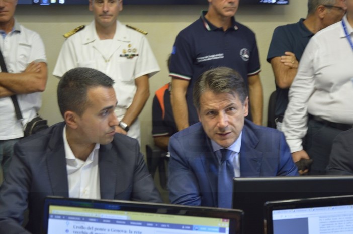 Di Maio e Conte il 15 agosto a Genova per fare il punto sul disastro