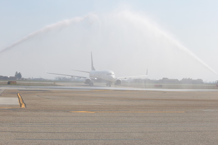 Cuneo e Roma finalmente unite dal nuovo volo targato Ryanair (Foto e Video)