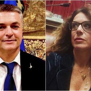 Edoardo Rixi e Ilaria Cavo