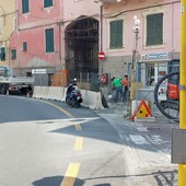 Cantiere S. Brigida a Celle, rifatto l'asfalto e sistemato il marciapiede: a breve l'apertura del voltino di via Aicardi? (FOTO)