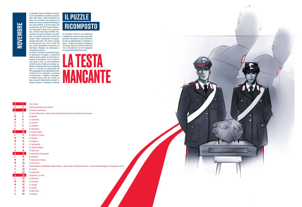 Ecco l'edizione 2024 del Calendario Storico dei Carabinieri, realizzato con  il contributo di Gramellini e Pininfarina 