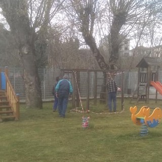 Dego ripristina l'area giardini delle scuole primarie e dell'infanzia (FOTO)