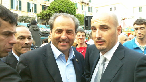 Bagozzi con Di Pietro (IDV)