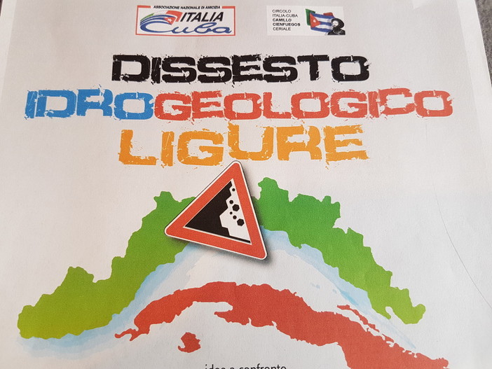 Ad Albenga un convegno sul dissesto idrogeologico con maestri d’eccezione