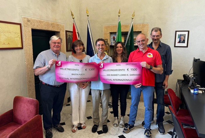 Grandi numeri anche in solidarietà per il Festival Internazionale di Loano: raccolti quasi 3mila euro per beneficenza