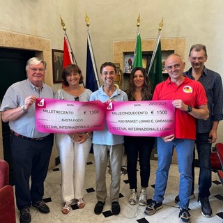 Grandi numeri anche in solidarietà per il Festival Internazionale di Loano: raccolti quasi 3mila euro per beneficenza
