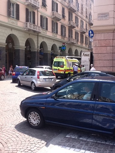 Savona: sta bene la donna investita dall'autobus