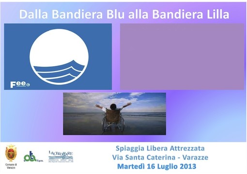 Varazze martedì 16 luglio incontro &quot;Dalla Bandiera Blu alla Bandiera Lilla&quot;