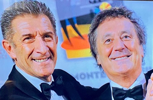 Albenga: Ezio Greggio ed Enzo Iacchetti vincitori della &quot;Fionda di legno 2023&quot;: riceveranno il premio da Antonio Ricci (FOTO e VIDEO)