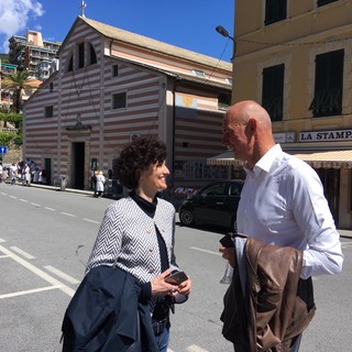 Santa Caterina a Varazze, riunione di famiglia in casa Caprioglio. Il sindaco di Savona: &quot;Un endorsement del cuore&quot; (VIDEO)