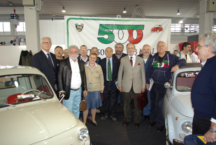 Il Fiat 500 Club Italia torna ad Auto Moto d'Epoca di Padova