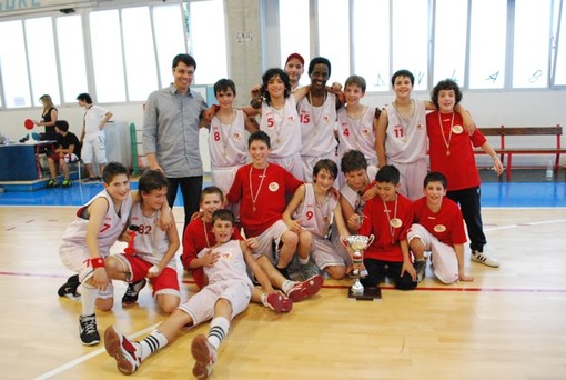 L'Asd Basket Loano si riconferma campione provinciale esordienti per il IV anno consecutivo