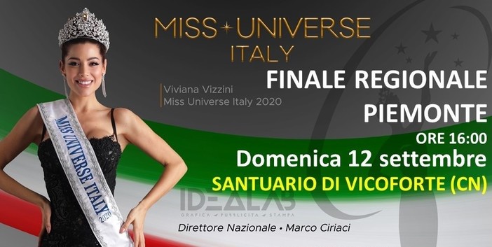 A Vicoforte la finale di Miss Universe Piemonte