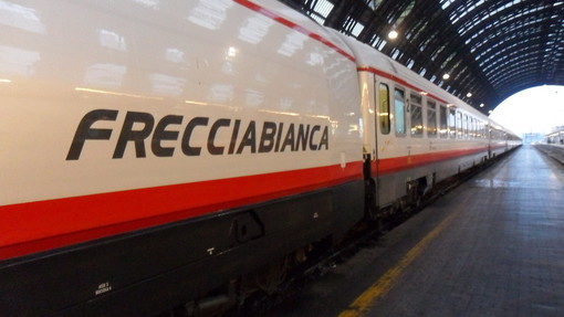 Treni, anche a ponente i convogli &quot;Frecciabianca&quot; sugli Intercity per Milano