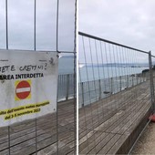 Albisola, chiusura della balconata sulla passeggiata. Assessore Ottonello: &quot;Consapevoli del disagio però la sicurezza è al primo posto&quot;