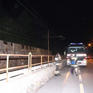 Savona, maltempo: frana lungo l'Aurelia, traffico rallentato