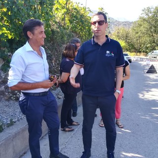 L'assessore regionale Giampedrone in visita a Giustenice e Tovo San Giacomo: visionati i lavori finanziati dalla Regione (FOTO e VIDEO)