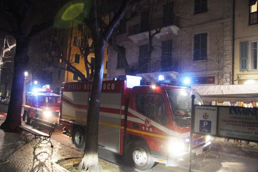 Fuga di gas in abitazione privata a Noli di notte, solo tanta paura