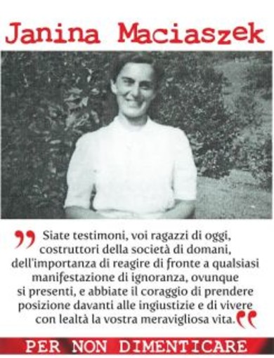 &quot;Giornata della Memoria&quot;: Vado Ligure ricorda Janina Maciaszek