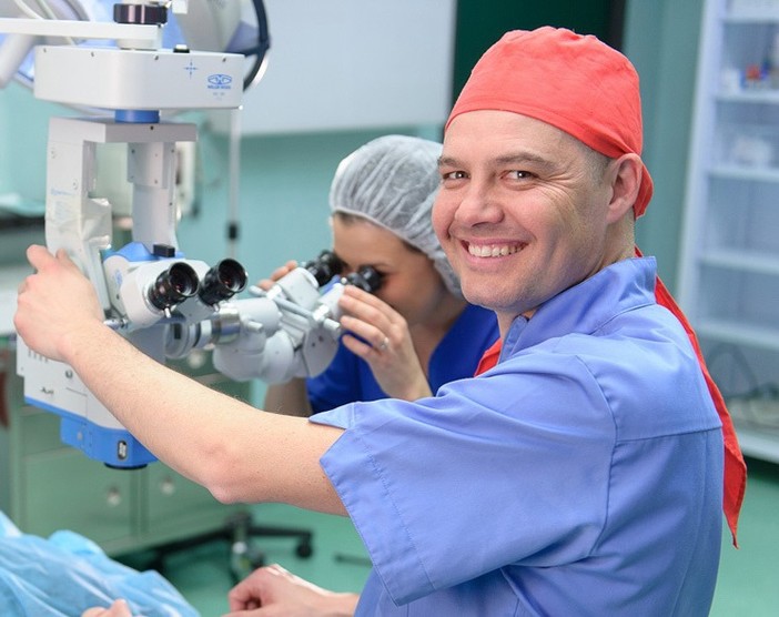 Dott. Gian Maria Venturino, responsabile scientifico dell’evento e direttore della S.C. Oculistica di Savona