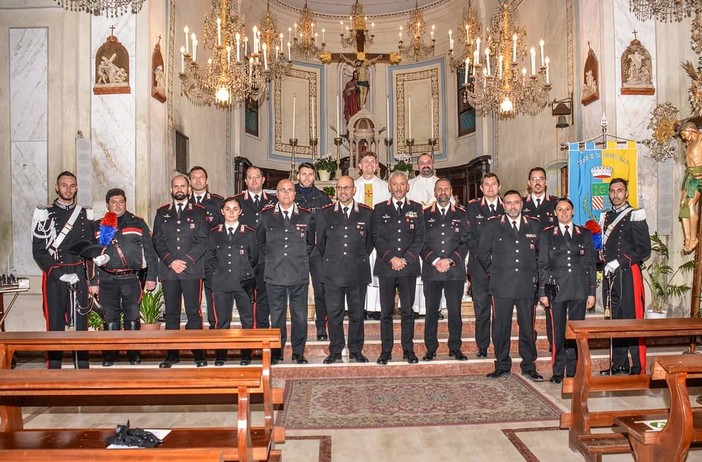 Giusvalla, i carabinieri celebrano la patrona dell'Arma &quot;Virgo Fidelis&quot; (FOTO)