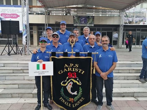 Campionato Mondiale di pesca alla Trota: la squadra Garisti 93 di Finale Ligure protagonista in Bulgaria