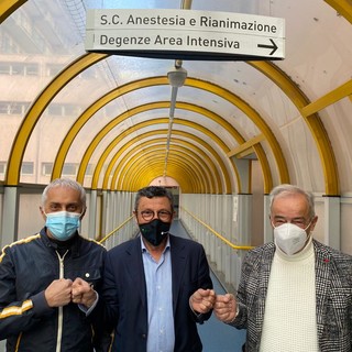 Giornata nazionale vittime del Coronavirus: il consigliere regionale Brunetto in visita all'ospedale San Paolo di Savona