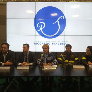 Tragedia di Quargnento: la donazione dell'associazione Onlus Riccardo Traverso di Genova alle famiglie dei tre vigili del fuoco che hanno perso la vita (FOTO)