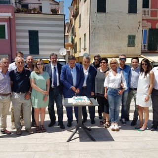 Ceriale, il Presidente della Regione Toti in sostegno del candidato sindaco D'Acunto