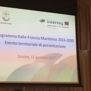 Presentato al Priamar il Programma Marittimo Italia-Francia: 15 milioni di euro per progetti innovativi