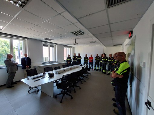 Emergenze, una sala alternativa di protezione e di difesa civile nel comando dei vigili del fuoco (FOTO)