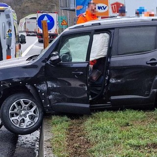 Incidente sulla A10 tra Feglino e Spotorno: un ferito al Santa Corona in codice rosso