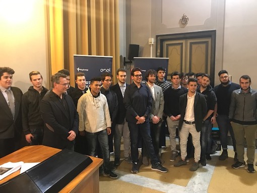 l ragazzi dell’Istituto Tecnico Tecnologico Galileo Ferraris di Cairo Montenotte (SV)