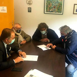 Angelo Vaccarezza (&quot;Cambiamo&quot;) in visita a Pontinvrea e Stella (FOTO)