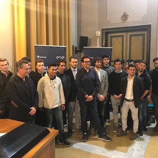 l ragazzi dell’Istituto Tecnico Tecnologico Galileo Ferraris di Cairo Montenotte (SV)