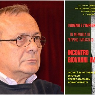 Borgio Verezzi, giovani e impegno antimafia: le scuole incontrano Giovanni Impastato