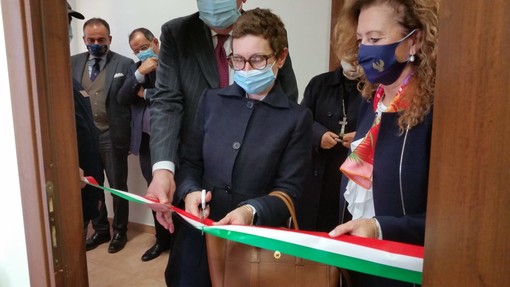 Savona, inaugurata in Questura una stanza d'ascolto protetto per le vittime della violenza di genere (FOTO e VIDEO)