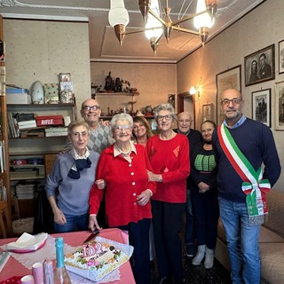 La carcarese Rosa Goslino, per tutti &quot;Ines&quot;, ha festeggiato 102 anni