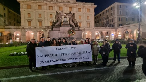 A Savona il ricordo del naufragio della Tito Campanella