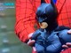 Spiderman savonese in tv: un busto di Batman all'asta per aiutare i bimbi in ospedale