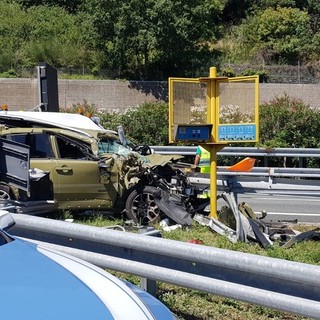 Incidente mortale sull'Autostrada A10 tra Finale Ligure e Orco Feglino (FOTO)