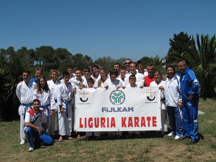Piu che positiva la trasferta in Sardegna del Team Liguria Karate