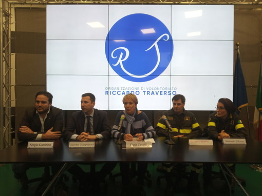 Tragedia di Quargnento: la donazione dell'associazione Onlus Riccardo Traverso di Genova alle famiglie dei tre vigili del fuoco che hanno perso la vita (FOTO)